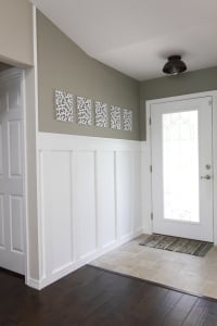 Foyer Board and Batten Reveal Jenna Sue Design