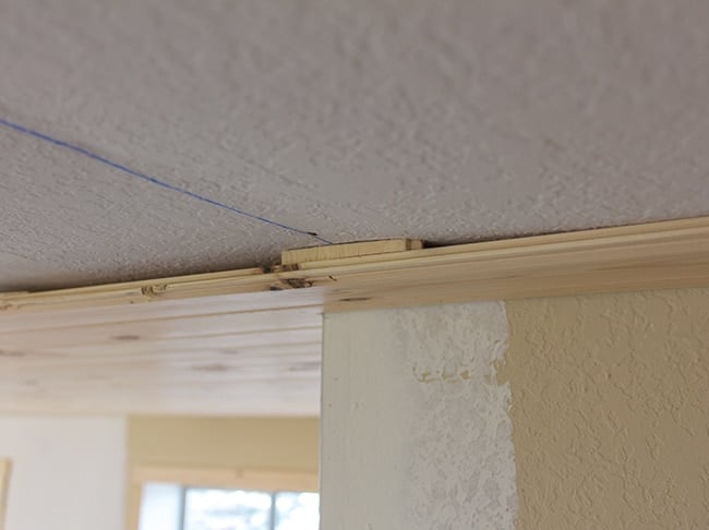 installing a tongue and groove ceiling