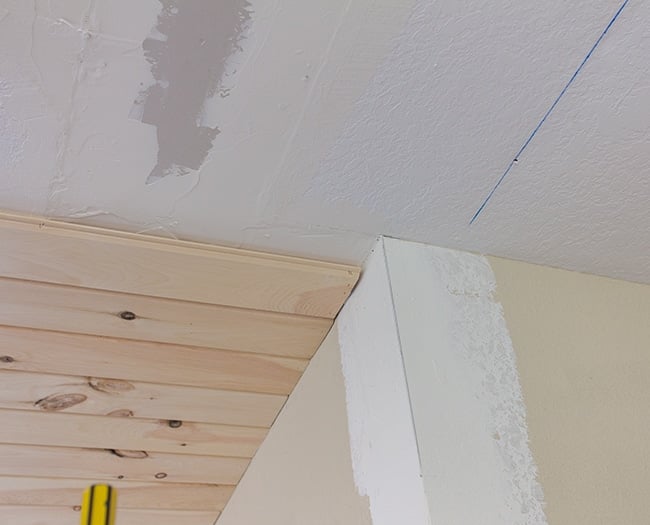DIY Tongue and Groove Ceiling