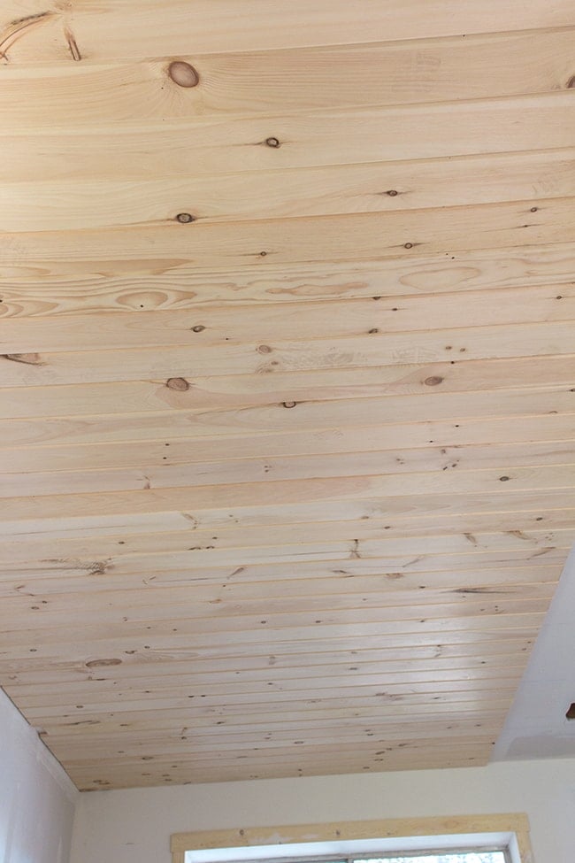 how to install a tongue and groove ceiling