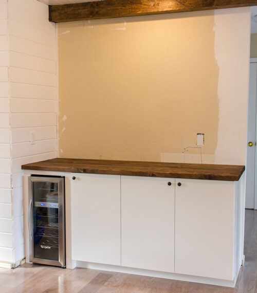 ikea cabinet bar