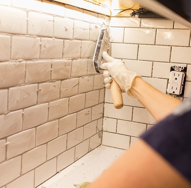 How to grout tile