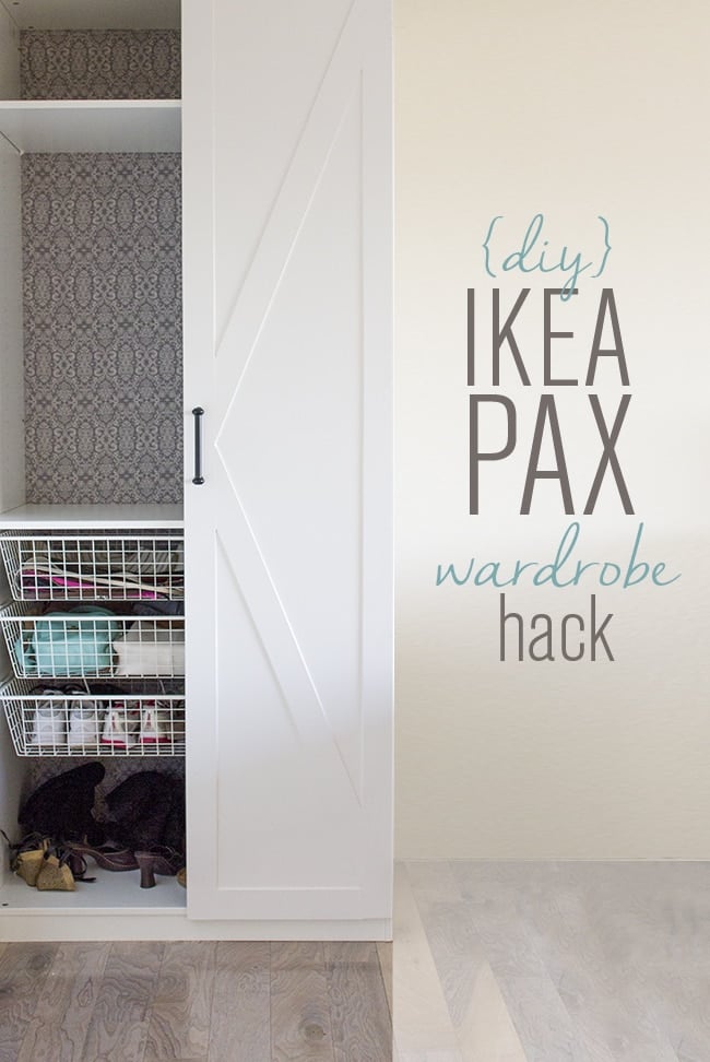 DIY Wood Slat Doors : Ikea Closet Hack