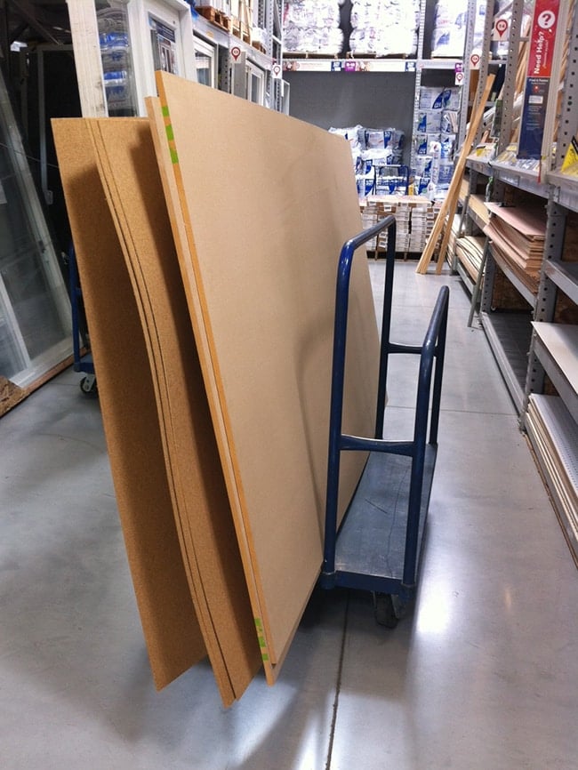 MDF sheets from lowes