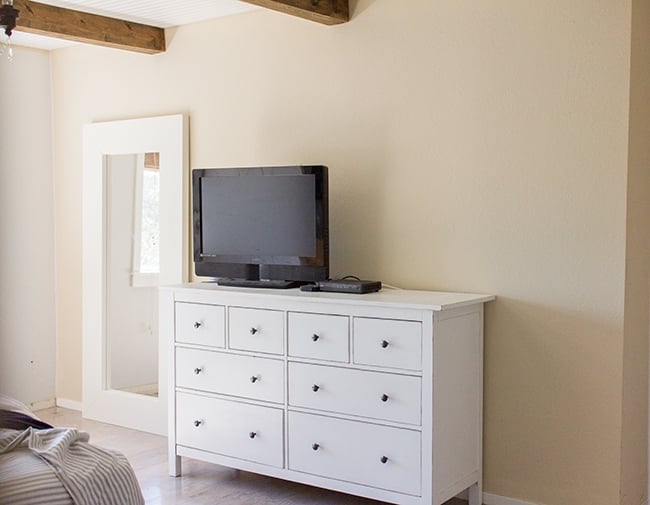 white ikea hemnes dresser