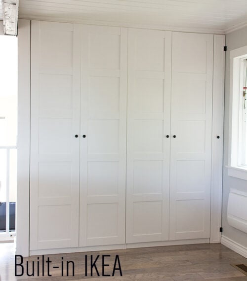 custom ikea pax kitchen pantry