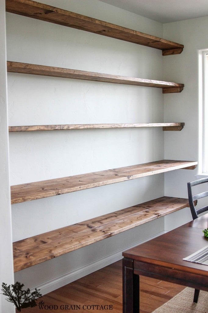 How To Build SIMPLE DIY STORAGE SHELVES 