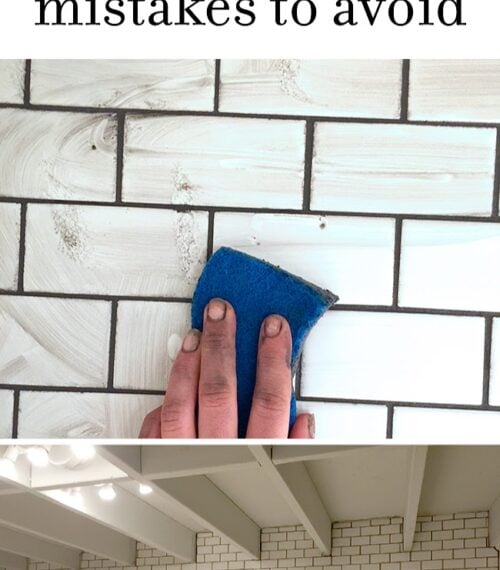 Subway tile install tips and tricks