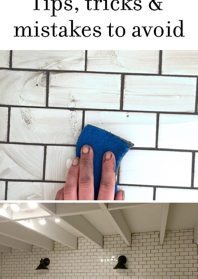 Subway tile install tips and tricks