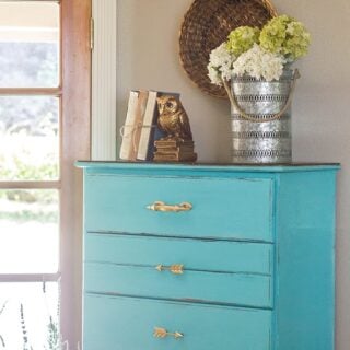 chalk paint dresser