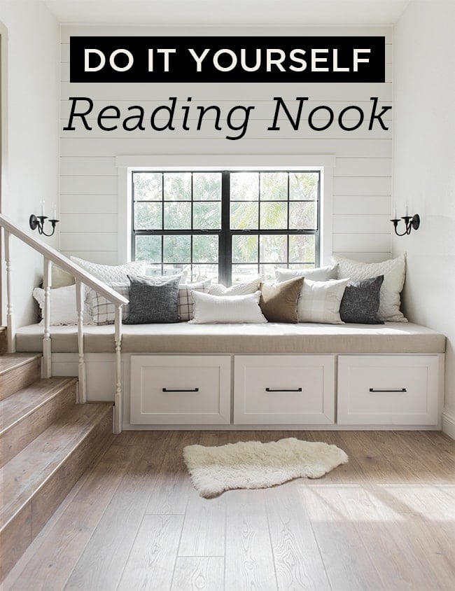 custom diy window bench seat reading nook