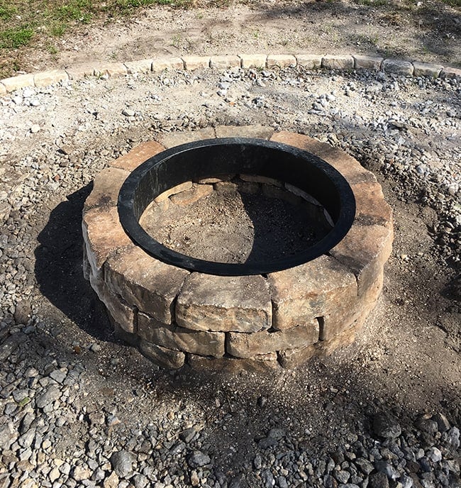 diy backyard fire pit