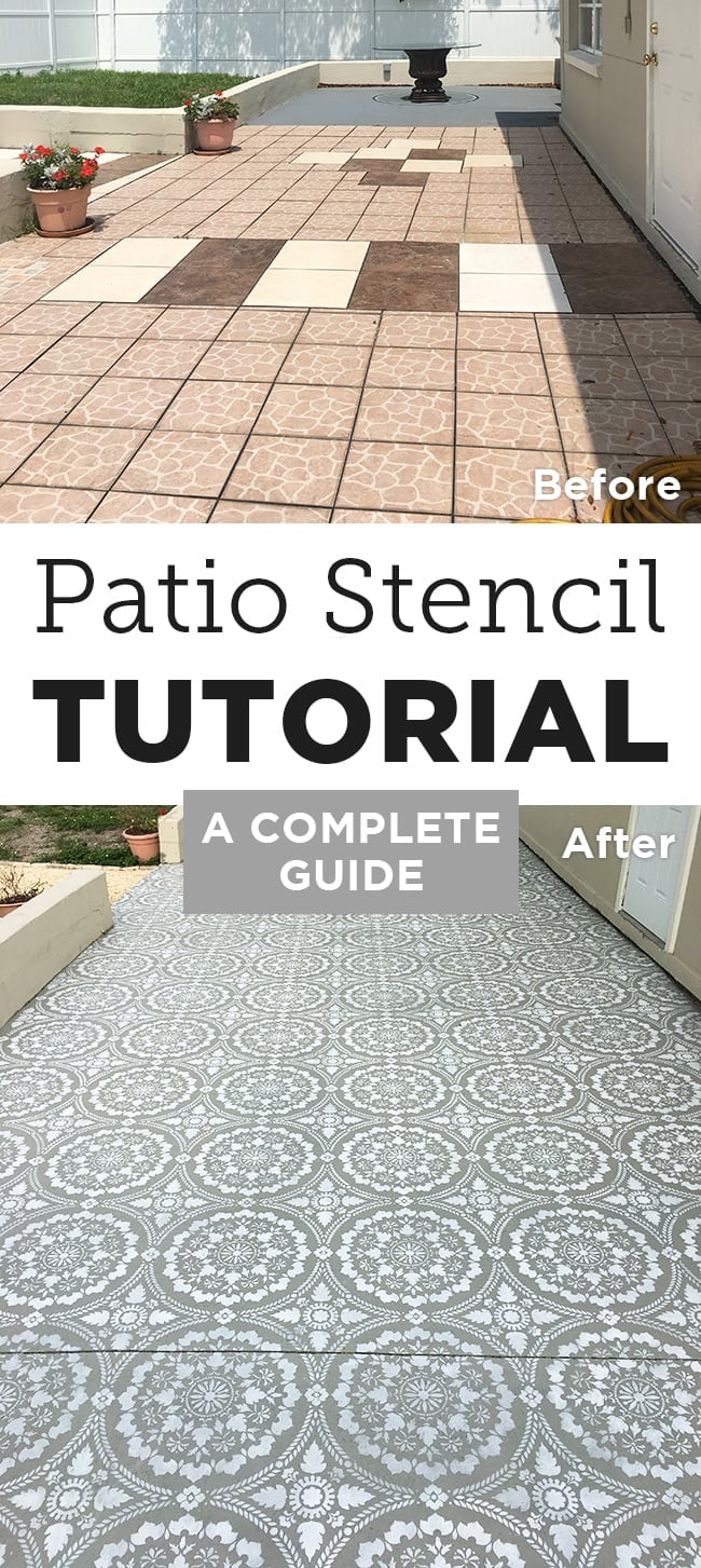 Old Brick Pattern Planner Stencil 