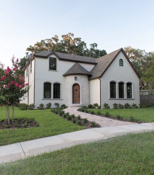 heights house front exterior