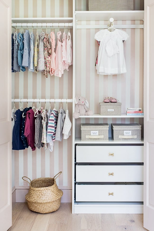 Container store nursery closet hotsell