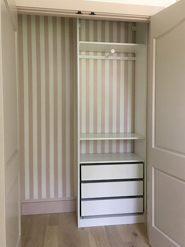 Our Cedar Closet (AKA: The Nursery Closet Makeover) - Love & Renovations