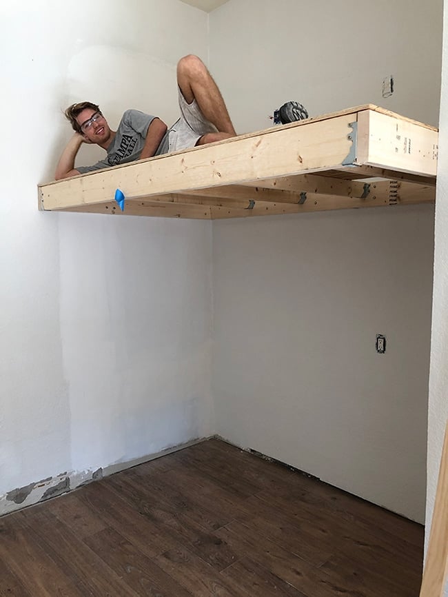 Diy Loft Bed, How To Build A Loft Bunk Bed