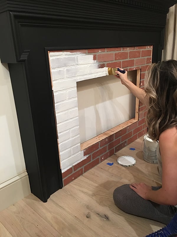 Diy Electric Fireplace Jenna Sue Design - Diy Fireplace Surround For Electric Insert