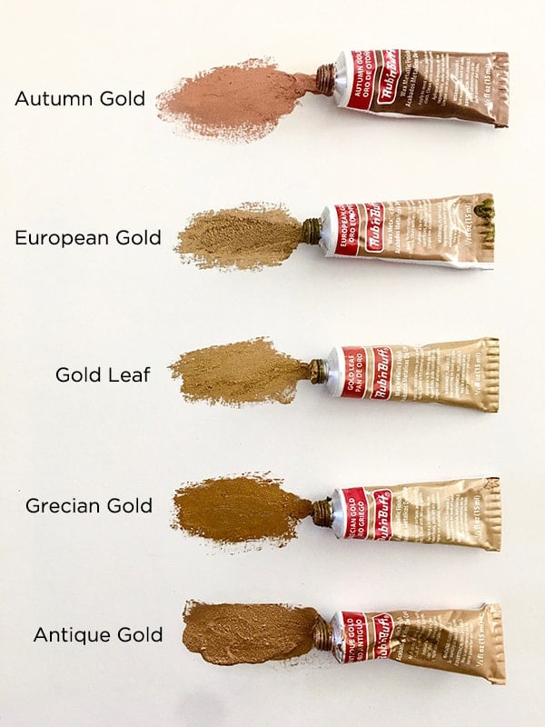 Rub n Buff Colors Tried & Tested: Color Guide & Tutorial - Bless