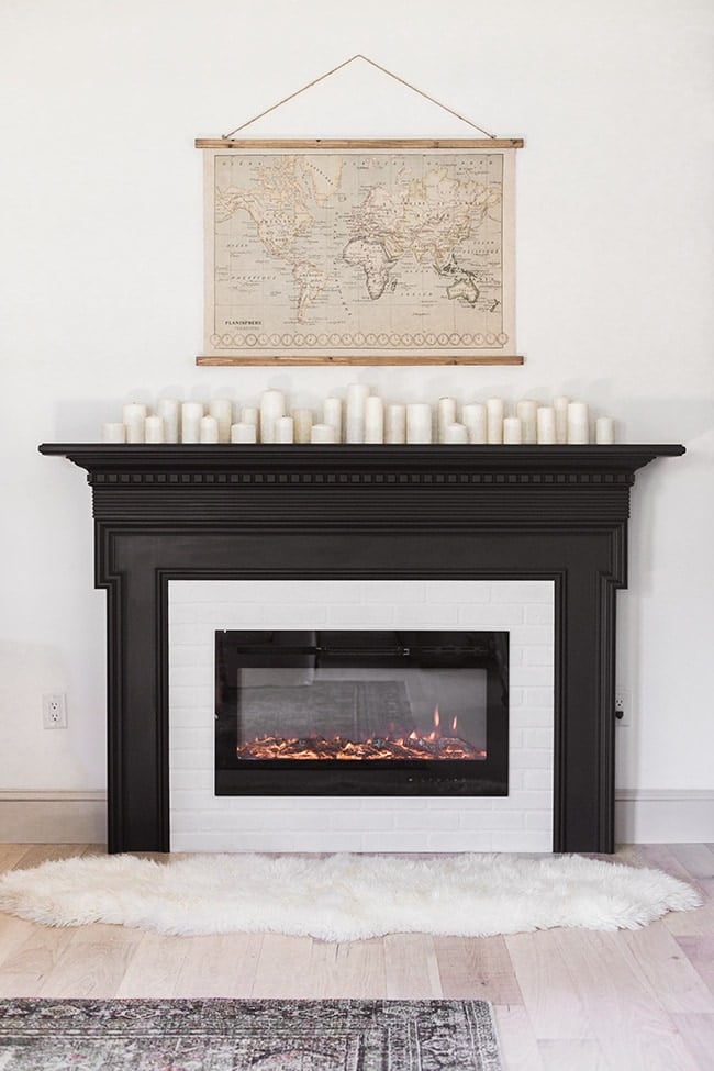 diy fireplace