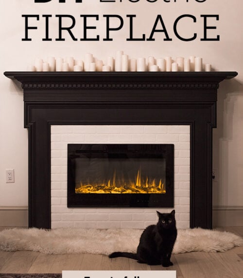 diy fireplace