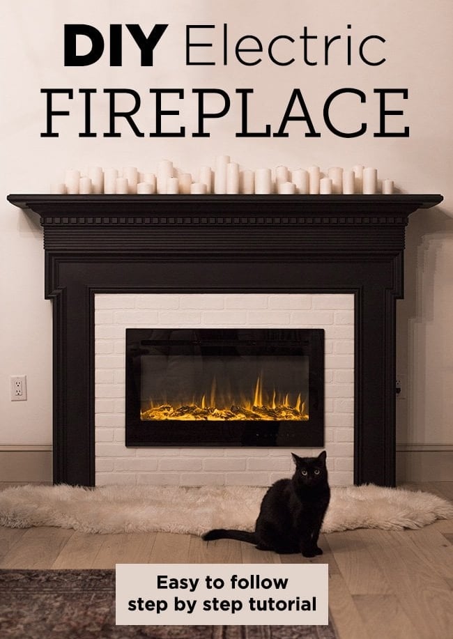 diy fireplace