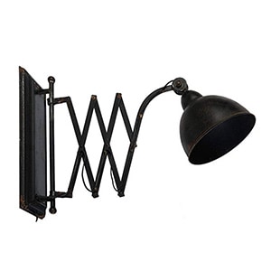 Accordion sconce