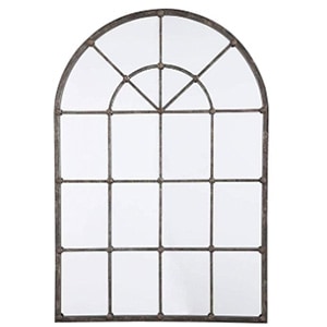 Arched Metal Mirror