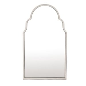 Silver Arched Mirror