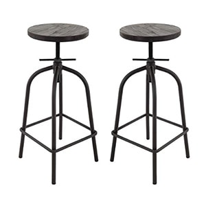 Wood Metal Bar Stools