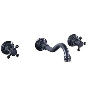 Black wall mounted Faucet