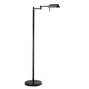 black floor lamp