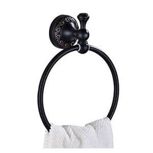 Black Towel Holder