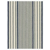 navy striped Runner