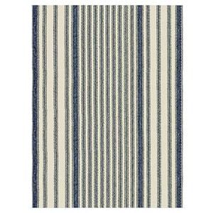 navy striped Runner