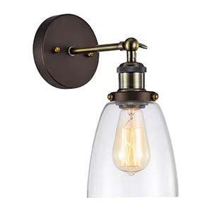 glass sconce