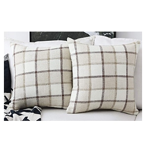 Plaid Throw Pillows