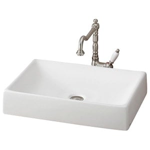 rectangular vessel sink