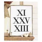 roman numerals art