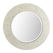 round capiz mirror