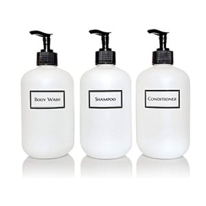 refillable Shower Bottles