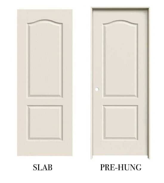 Pre-Hung vs. Slab Doors: What You Need to Know