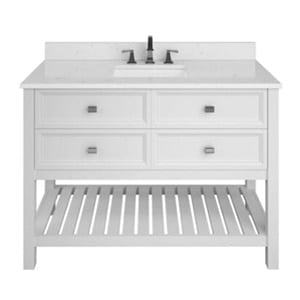 48 white Vanity