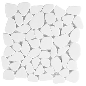 White Pebble Tile