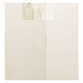 White Shower Tile