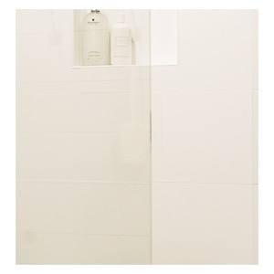 White Shower Tile