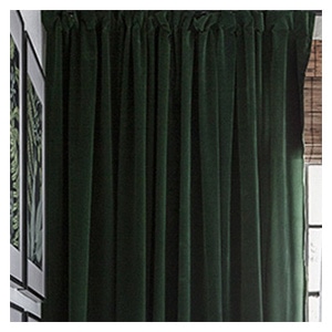 Green Velvet Curtains