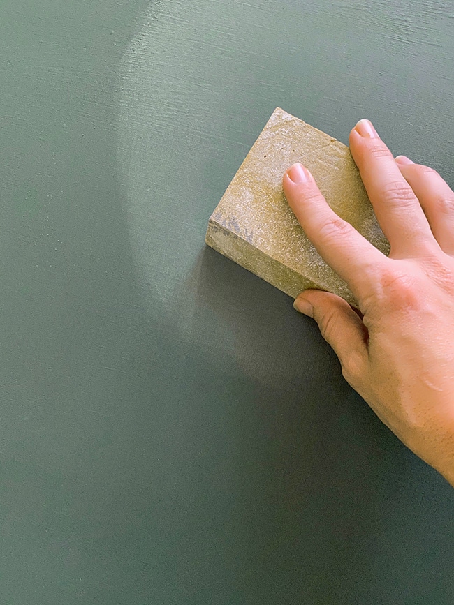 homemade chalkboard paint