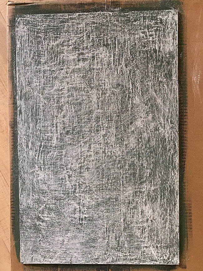 homemade chalkboard paint