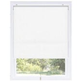 white blackout Roller Shade